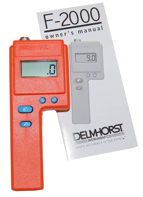 delmhorst moisture meter not working